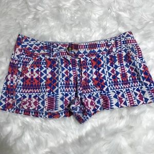 Red Camel Printed Shorts